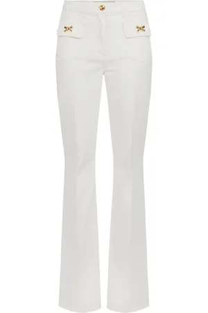 Elisabetta Franchi Boot-cut Jeans, female, , Size: W25 Chic Fashion Collection