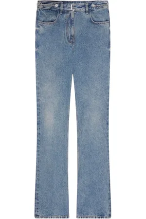 Givenchy Straight Jeans, female, , Size: W28 ChainDetailed Straight Jeans