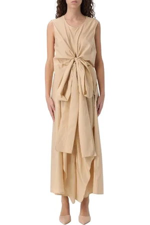 Fabiana Filippi Maxi Dresses, female, , Size: 2XS Elegant Bow Detail Midi Dress