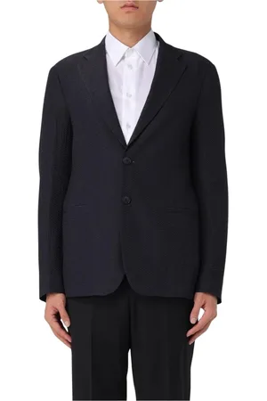 Giorgio Armani Blazers, male, , Size: L Textured Blazer
