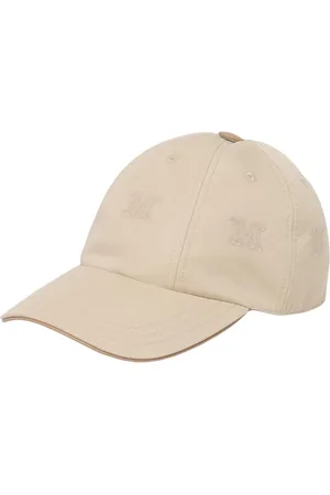 Max Mara Caps, female, , Size: 57 CM Embroidered Logo Baseball Cap