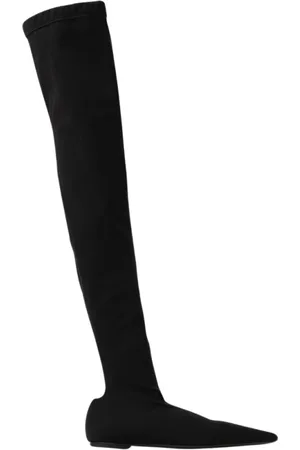Dolce & Gabbana Over-knee Boots, female, , Size: 7 US Pointed Toe Over-the-Knee Boots