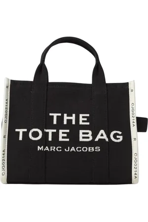 Marc Jacobs Tote Bags, female, , Size: ONE SIZE Chic Canvas Tote Bag with Logo