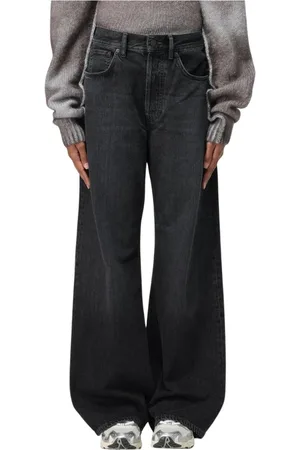 Acne Studios Wide Jeans, female, , Size: W27 Wide Leg Jeans