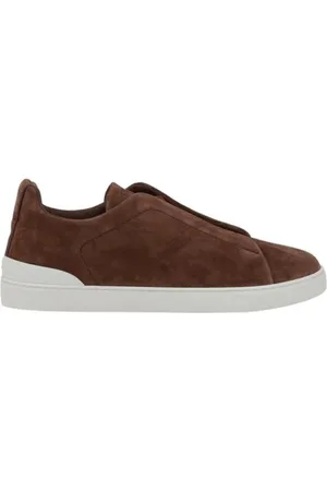 Ermenegildo Zegna Sneakers, male, , Size: 7 US Logoed Slip-On Sneakers