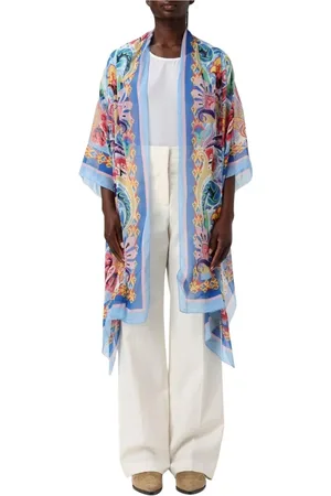 Etro Kimonos, female, , Size: S Silk Kimono Jacket