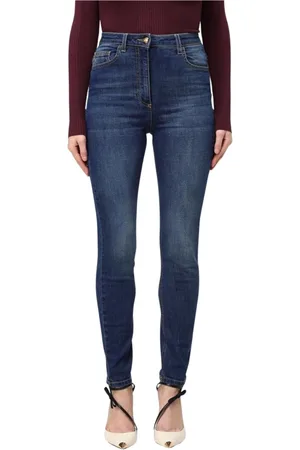 Elisabetta Franchi Skinny Jeans, female, , Size: W28 Skinny Jeans for Women