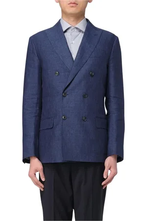 FAY Blazers, male, , Size: 2XL Single-Breasted Blazer