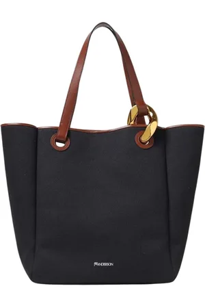 J.W.Anderson Tote Bags, female, , Size: ONE SIZE Navy Canvas Tote Bag