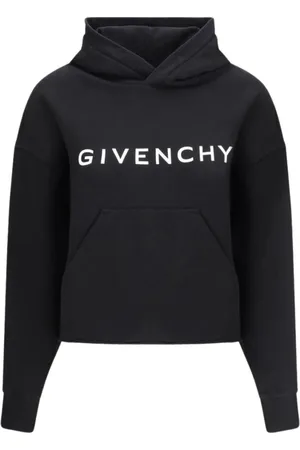 Givenchy Hoodies, female, , Size: XS Cropped Hoodie Sweatshirt
