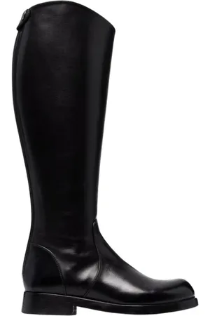 ALBERTO FASCIANI Over-knee Boots, female, , Size: 7 US Luxury Leather Knee-High Boots