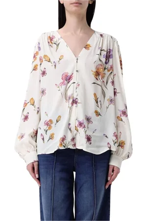 Twin-Set Blouses, female, , Size: XS Elegant Floral Blouse
