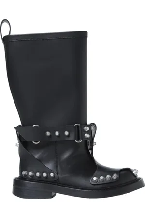 Alexander Wang High Boots, female, , Size: 8 US Studded Leather Boots