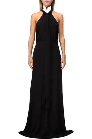 Karl Lagerfeld Gowns, female, , Size: S Halter Neck Maxi Dress