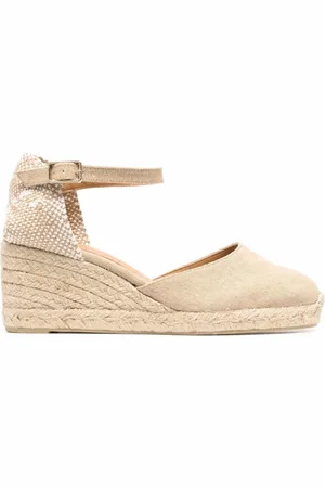 Castaner Wedges, female, , Size: 8 US Sand Carol Espadrilles