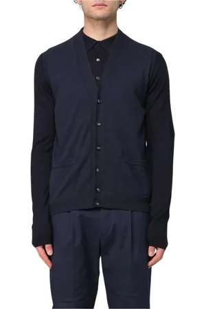 ALPHA STUDIO Cardigans, male, , Size: M V-Neck Sweater Vest