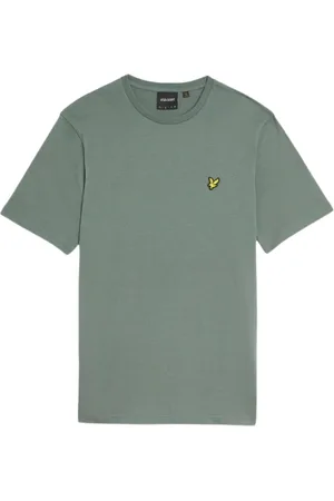 Lyle & Scott T-Shirts, male, , Size: 2XS Plain Dark T-shirt