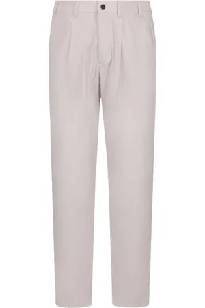 PEOPLE OF SHIBUYA Straight Trousers, male, , Size: M Technical fabric pants with Shibuya details