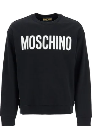 Moschino Sweatshirts, male, , Size: 2XL Logo Crewneck Sweatshirt