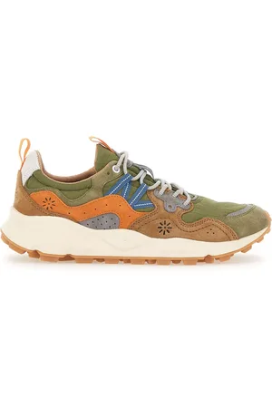 Flower Mountain Sneakers, male, , Size: 10 US Multicoloured Outdoor Trainers with Technical Design