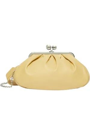 Max Mara Clutches, female, , Size: ONE SIZE Pasticcino Leather Bag with Removable Straps