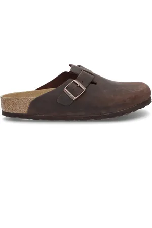 Birkenstock Mules, male, , Size: 8 US Classic Oiled Leather Clogs