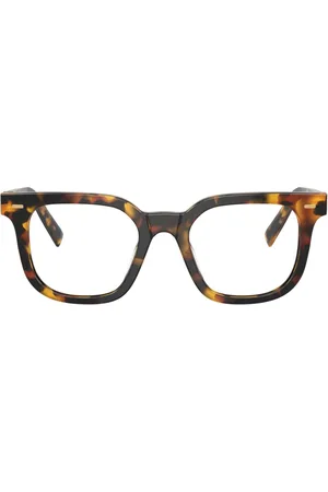 Miu Miu Glasses, female, , Size: 49 MM Square acetate frame glasses