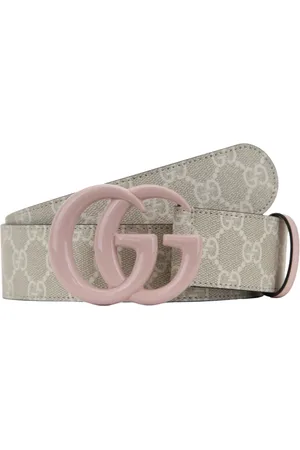 Gucci Belts, female, , Size: 120 CM Leather Belt with Iconic Logo Motif