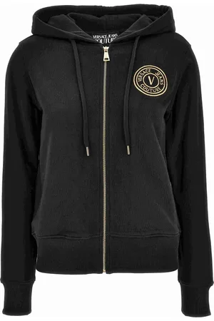 VERSACE Zip-throughs, female, , Size: L Sweaters