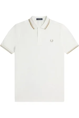 Fred Perry Polo Shirts, male, , Size: M Short Sleeve Twin Tipped Polo