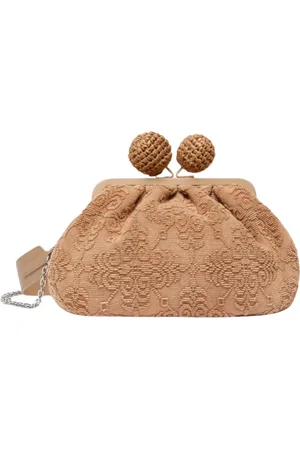 Max Mara Clutches, female, , Size: ONE SIZE Pasticcino Bag with Jacquard Design