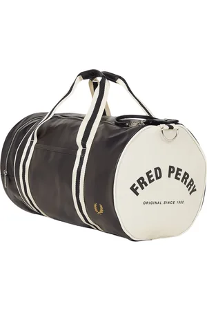 Fred Perry Weekend Bags, male, , Size: ONE SIZE Classic Barrel Bag Accessory