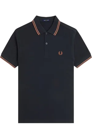 Fred Perry Polo Shirts, male, , Size: M Polo Shirt with Iconic Embroidery