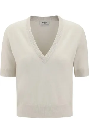 Jacob Cohen V-neck Knitwear, female, , Size: S Luxurious Cashmere V-Neck Sweater