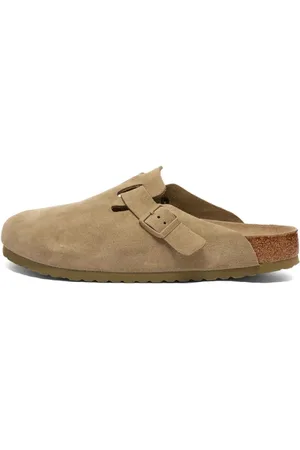 Birkenstock Mules, male, , Size: 11 US Faded Khaki Regular Fit Mules