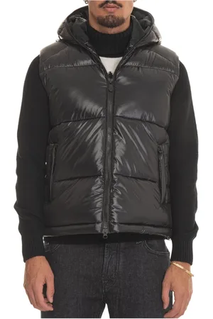 save the duck Vests, male, , Size: M Quilted Gilet with Hood