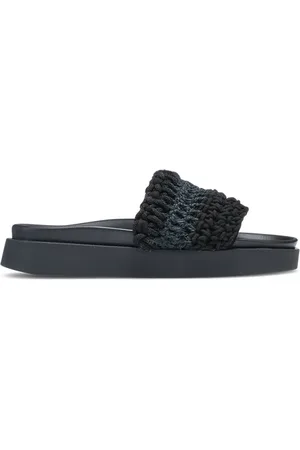INUIKII Sliders, female, , Size: 8 US Knitted Sandals