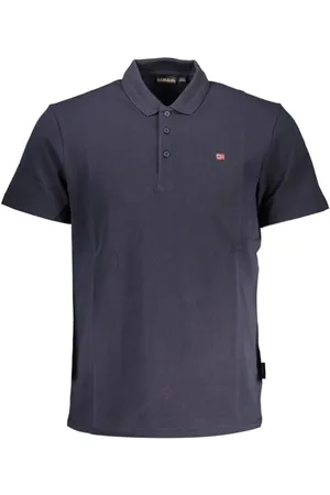 Napapijri Polo Shirts, male, , Size: M Cotton Polo with Emblematic Detail