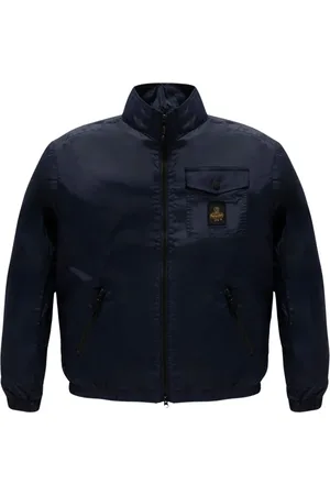 RefrigiWear Bomber Jackets, male, , Size: S Light Captain Nylon Bomber Jacket