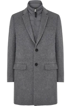 Mackage Single-Breasted Coats, male, , Size: 2XS 3-in-1 Wool Coat