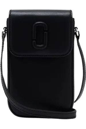 Marc Jacobs Phone Accessories, female, , Size: ONE SIZE Crossbody Phone Bag Genuine Leather