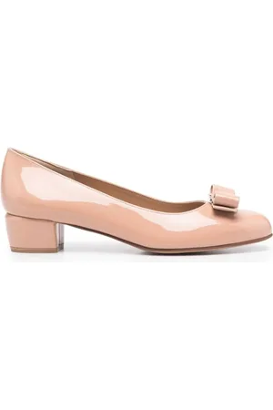 Salvatore Ferragamo Pumps, female, , Size: 8 1/2 US Patent Leather Ballet Flats