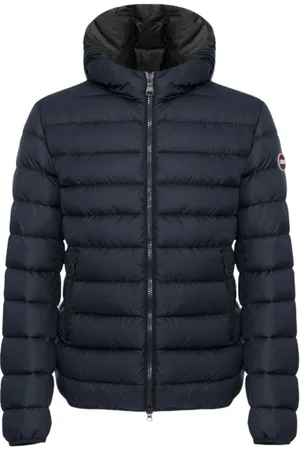 Colmar Down Jackets, male, , Size: 5XL Sporty Down Jacket With Fixed Hood