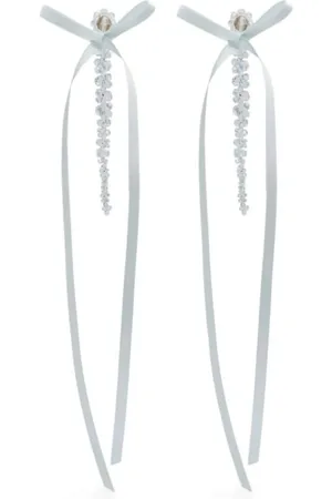 Simone Rocha Earrings, female, , Size: ONE SIZE Ribbon Drip Earrings