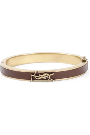 Saint Laurent Bracelets, female, , Size: M Brass Bracelet