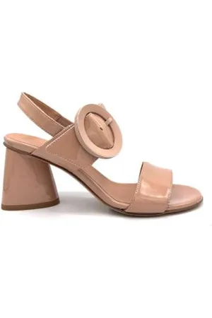 MARA BINI High Heel Sandals, female, , Size: 9 US Golden Buckle Mousse Sandal