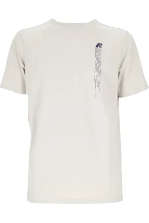 K-Way T-Shirts, male, , Size: M Short Sleeve Digital Rain Jersey T-shirt