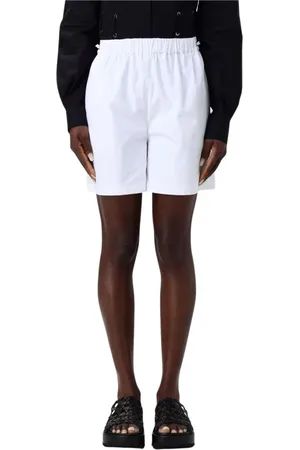 Max Mara Short Shorts, female, , Size: S Relaxed Fit Poplin Shorts