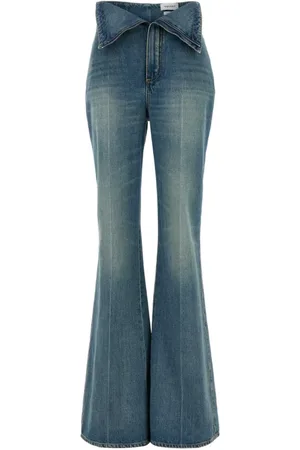 Alexander McQueen Flared Jeans, female, , Size: W27 Classic Denim Jeans for Men