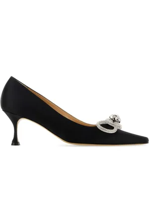 Mach & Mach Pumps, female, , Size: 8 US Satin Pumps with 6.5 cm Heel